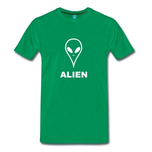Green Alien Shirt - Clothes & Accessories - Underground Online Shopping for Mens, Girls, Boys - Green Dresses, Inspired Womens Fashion Hoodie, Top, T-Shirt