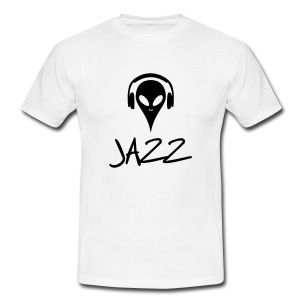 White Shirt Jazz - Shop Alien Shirt - Music T-Shirts, Caps, Pillows, Tank Top, Hoodies - Clothes and Accessories