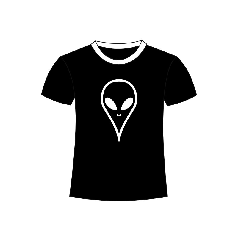 Vintage Shirt - Alien Design Style Shop T-Shirts, Black Aliens, Retro Style, Top Fashion Brands, Graphic, High-Quality, Comic Design, Cartoon