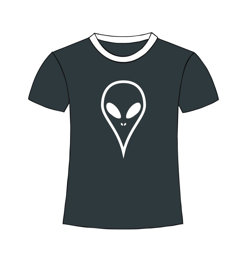 T-Shirts with Headphones | Cool Alien Shirt Shop | Extraterrestrial Alien & UFO Designs - New Alien T-Shirts | www.alien-shirt.com