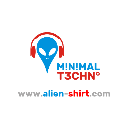 Minimal Techno - Alien Shirt Shop - Alien Resources Database Species UFO UAP - For Women, Men, Girl, Boy, Kids, Baby - T-Shirts, Caps, Pillows, Tank Top, Hoodies - Clothes and Accessories