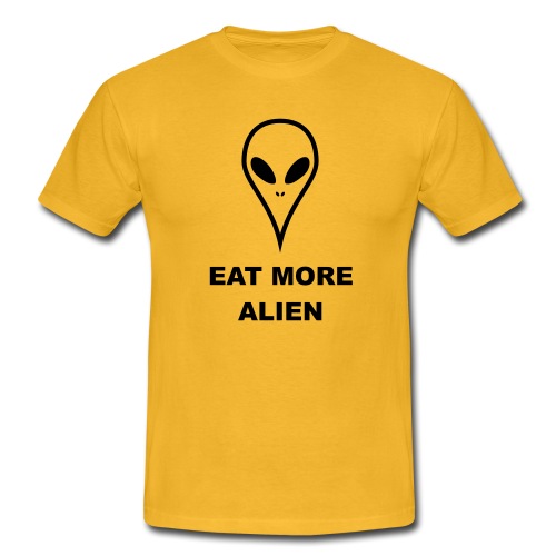 Eat more Alien Veggie - People of the Earth eat all living beings, including aliens - Vegan Products, Shop, - Consumers, Meat, Vegans and Vegetarians, Are you a Vegan, Dairy alternatives, Food, Growing, More healthful - Alien Shirt Shop | Extraterrestrial Alien & UFO Designs - Clothes and Accessories - Mens Shirt
