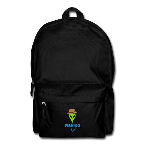 Fishing Aliens – Extraterrestrial Shop, T-Shirts for Sci-Fi Lover’s, Cool Design Products, Gifts, Fish Shirt, Alien Mousepad Gift Shop, Funny – Great Designs & Style – Create Your Own Custom Alien Product - Fishing Backpack